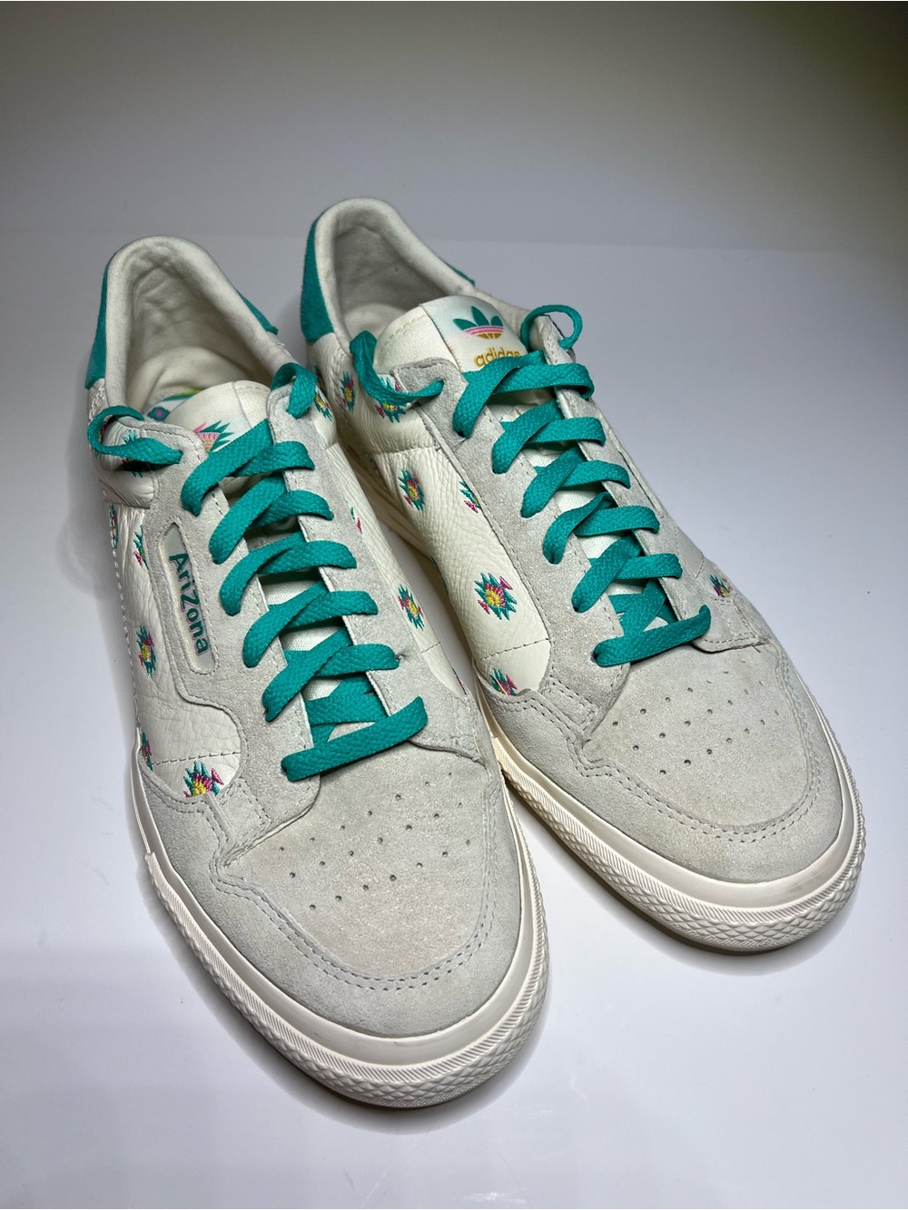 Adidas x AriZona Continental Vulc “Iced Tea With Lemon Flavor”. Men’s size 13.